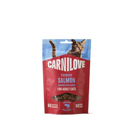 Carnilove Cat Crunchy Snack Salmon enriched with Catnip 50g