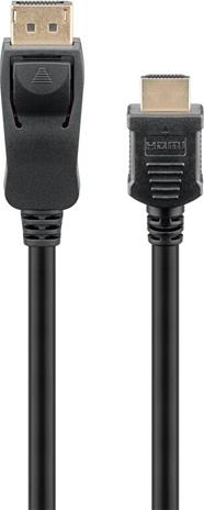 Pro DisplayPort 1.2 -> HDMI 2.0 - 1m - Musta – kuva 3/3