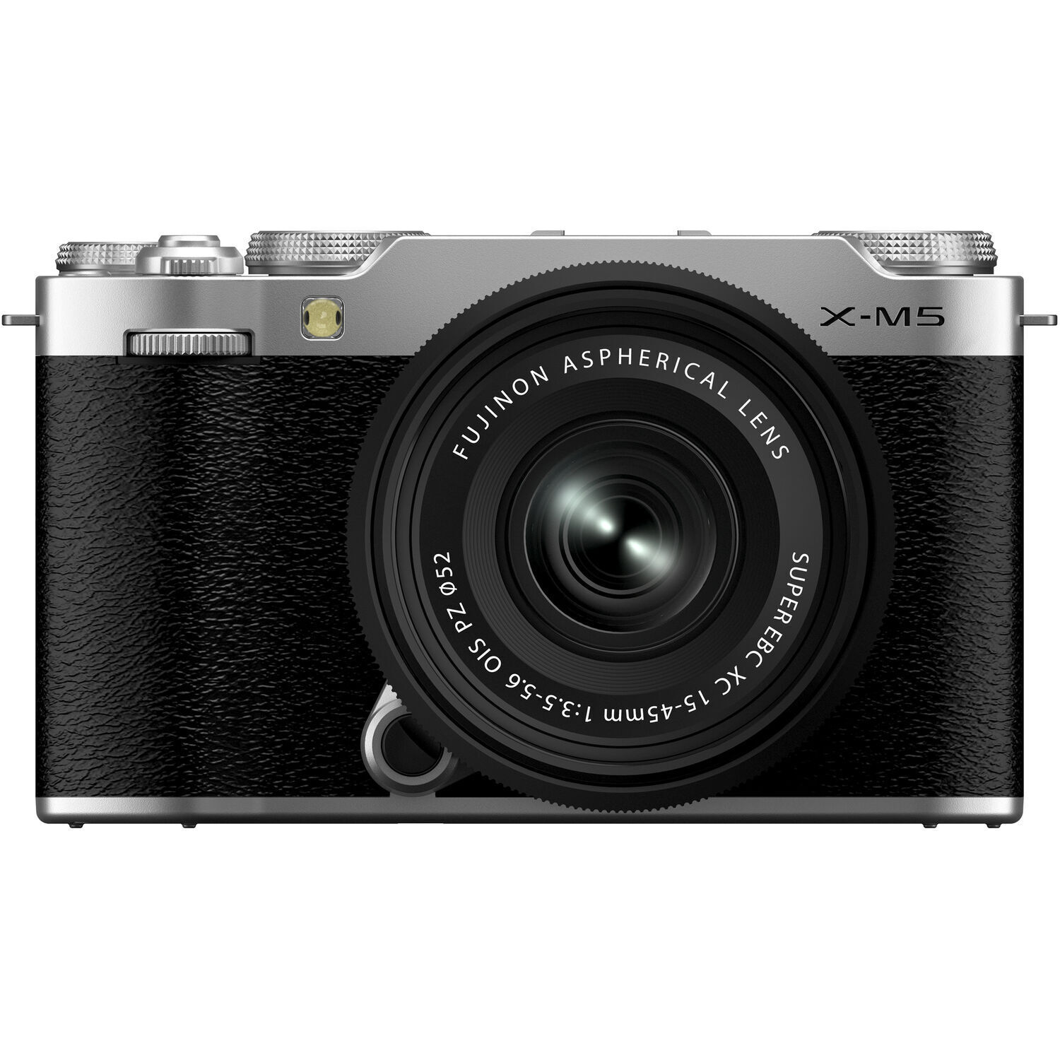 FUJIFILM X-M5 - järjestelmäkamera + XC 15-45mm objektiivi, hopea