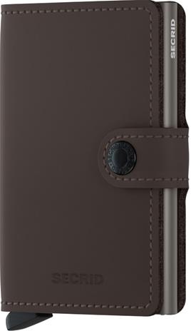 Secrid Matte Miniwallet -lompakko, tryffeli