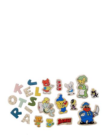 Bamse Magneettikirjaimet Ja Kuviot