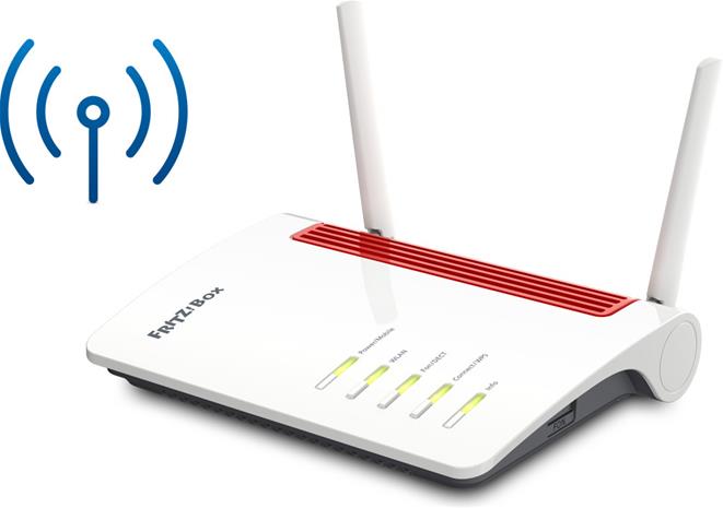 Box FRITZ! 6850 4G International wireless router Gigabit Ethernet Dual-band (2.4 GHz / 5 GHz) White