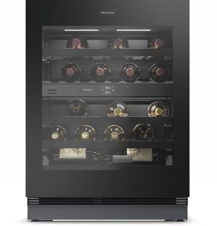 Miele KWTUS 7096 E Obsidian-musta, viinikaappi