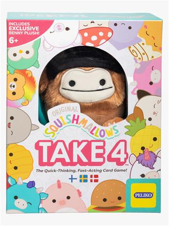 Squishmallows: Take4, korttipeli