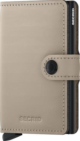 Secrid Matte Miniwallet -lompakko, beige