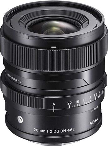 Sigma 20mm f/2 DG DN Contemporary, laajakulmaobjektiivi
