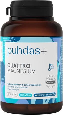 Puhdas+ Quattro Magnesium 120 kaps