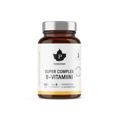 Puhdistamo Super Complex B-vitamiini, 120kaps