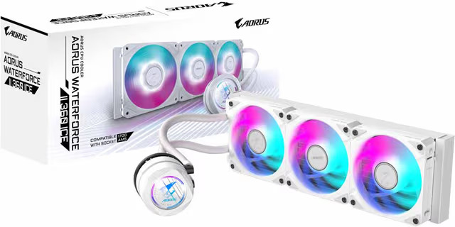 GIGABYTE AORUS WATERFORCE II 360 ICE - CPU Vesijäähdytys - Max 37 dBA