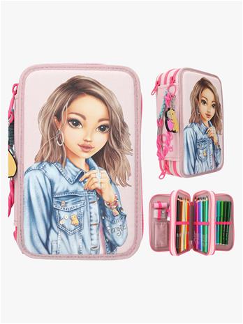 Topmodel - TOPModel Triple Pencil Case Capybara - Rose