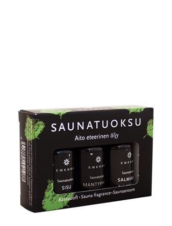 EMENDO SAUNATUOKSUT 3X10ML MUSTA