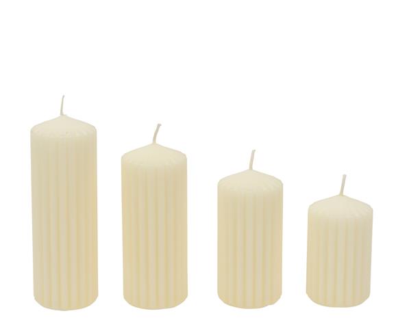 Decoris 4 kpl pöytäkynttilä – kuva 2/2