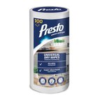 Presto kuivat paperipyyhkeet Universal Dry Wipes, 100 kpl.