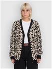 Volcom Tigardi Cardigan animal print Naiset