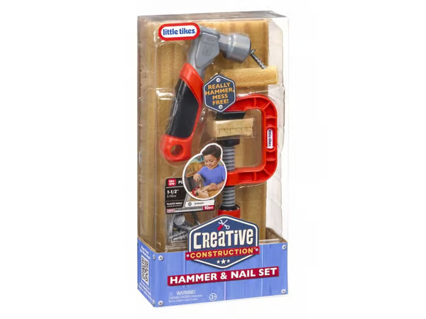Little Tikes Creative Construction Vasara Ja Naulasarja
