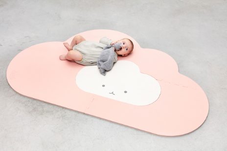 Quut - Playmat - Head in the clouds - Blush rose
