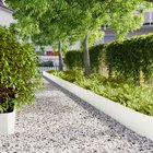vidaXL Nurmireunus 10 kpl 25 x 103 cm Kylmävalssattu teräs valkoinen