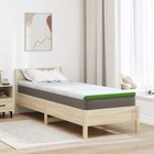 vidaXL Patjanpäällinen Valkoinen ja vihreä 70 x 200 cm Jacquard-kangas