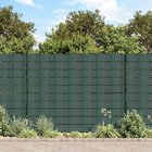 vidaXL Tietosuojalista PVC 70x0,19 m Vihreä