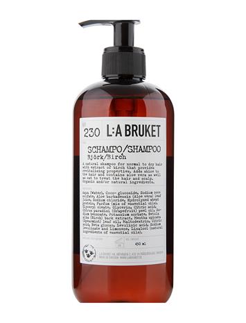 L:A Bruket Birch shampoo