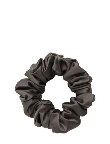 ByBarb Silk Scrunchie – Dark Grey