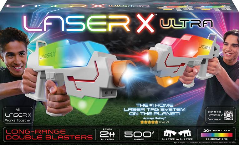 Laser X Ultra Revolution Long-Range Blasterit 2-pack – kuva 7/7
