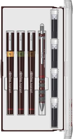 Rotring isograph Junior 3-set 0.2 / 0.3 / 0.5
