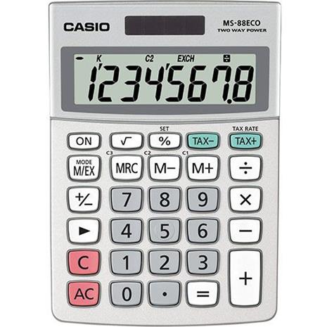 Casio MS-88ECO pöytälaskin