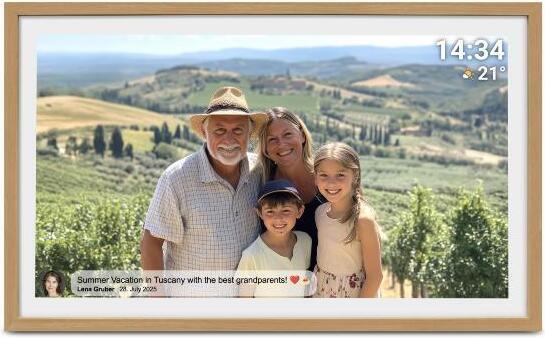 Denver Frameo PFF-3263LW 32-inch Digital Photo Frame – kuva 4/4