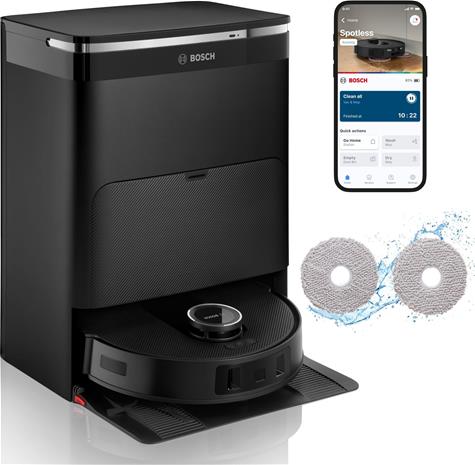 Bosch Spotless Max BCRDW3B, moppaava robotti-imuri