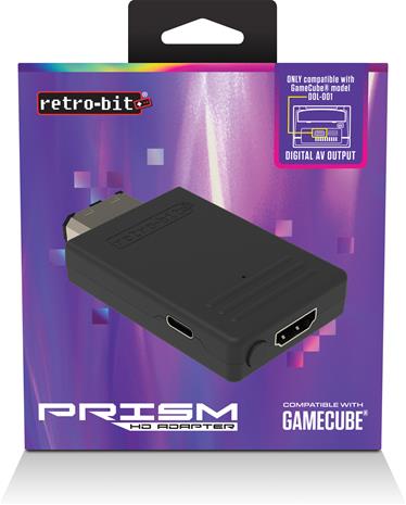 Retro-Bit Prism HD Adapter, GameCube videoadapteri
