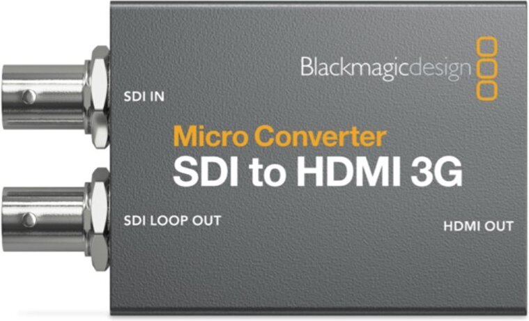 Blackmagic Design Micro Converter SDI - HDMI 3G, signaalinmuunnin