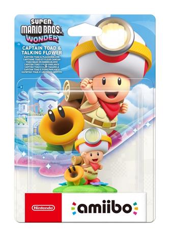 Captain Toad & Talking Flower (Super Mario Bros Wonder) (Amiibo)