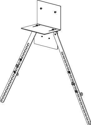 Barco ClickShare mounting kit - for TV