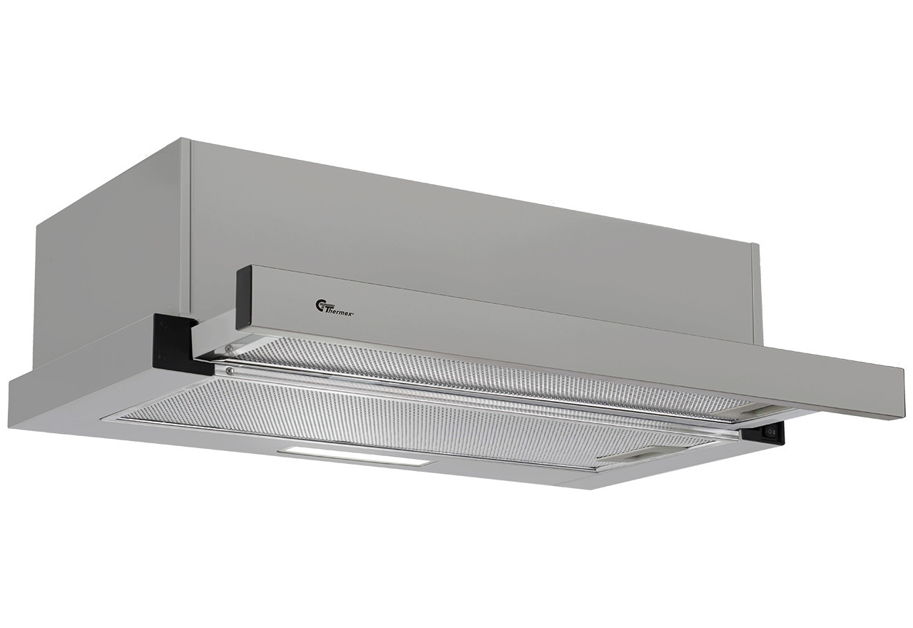 Thermex York IV liesituuletin, omalla moottorilla, 60 cm harmaa/ruostumaton teräs