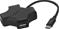 DELTACO USB-C hub, 4x USB-A 480 Mbps, black – kuva 4
