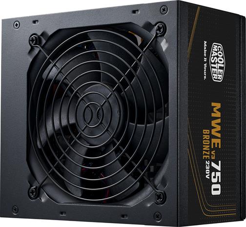 Cooler Master MWE Bronze V3 750W -virtalähde, 80 Plus Bronze