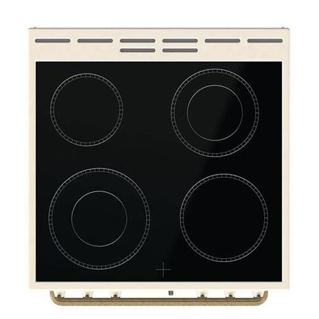 Gorenje Classico GECS6B70CLI, keraaminen liesi