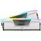 Corsair Vengeance RGB DDR5-6000 - 32GB - CL30 - Dual Channel (2 pcs) - AMD EXPO & Intel XMP - Valkoinen RGB – kuva 7