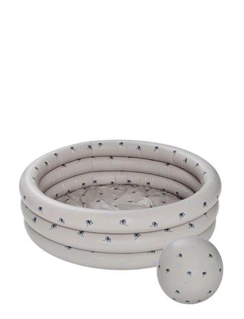 OYOY Mini - Swimming Pool Large & Beach Ball - Elephant (M107604)