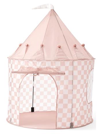 Stars - Play Tent Check Apricot - (1000928)