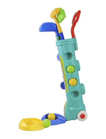 Suntoy Golfset Vagn Med Hjul - Multi/patterned - ONE SIZE