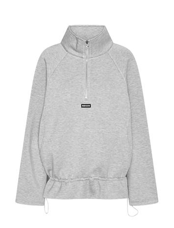 ROTATE Scuba Half Zip Jacket - Grey - XL