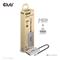 Club 3D Thunderbolt 3 - 2x DisplayPort 4K60Hz -sovitin, Harmaa – kuva 4