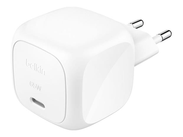 Belkin BoostCharge 65W PD/PPS USB-C -laturi, Valkoinen – kuva 4/4