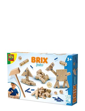 SES Creative Brix Junior Puusepänrakennussetti