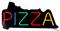 Neonkyltti 60 cm """"Pizza"""" – kuva 2