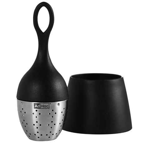 AdHoc - Teesiivilä 7x14 cm Musta