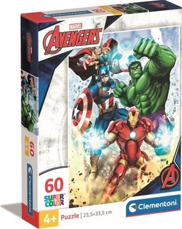 Clementoni Kids Marvel Avengers -palapeli, 60 palaa – kuva 5/6