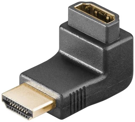 Pro HDMI - Angled Adapter 90° Vertical - Black